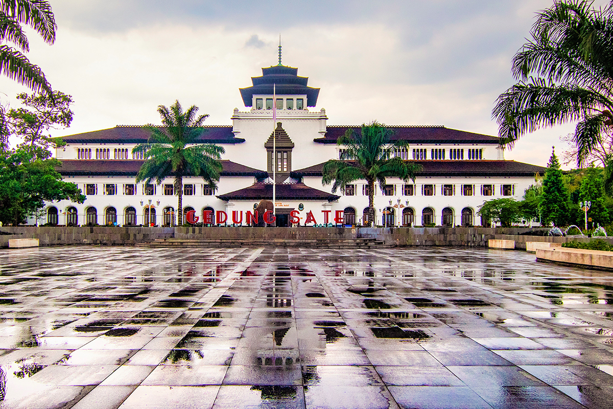 Ilustrasi area layanan Bandung