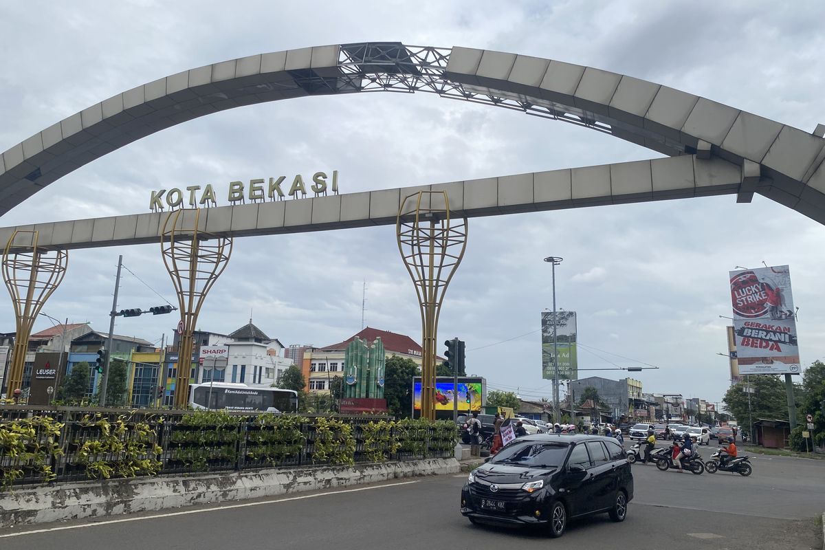 Ilustrasi area layanan Bekasi