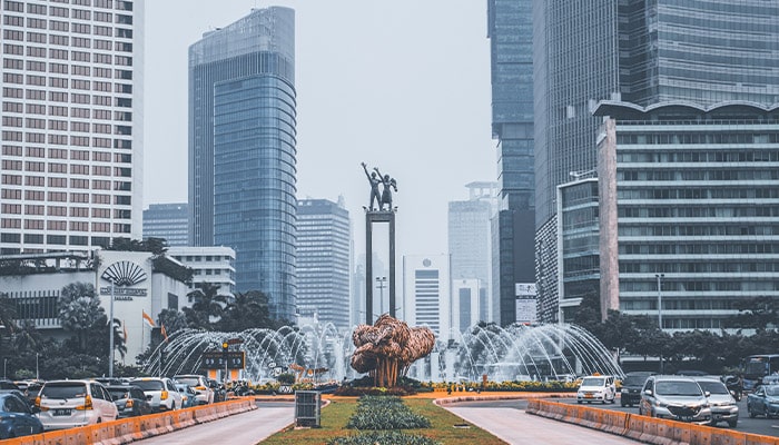 Ilustrasi area layanan Jakarta