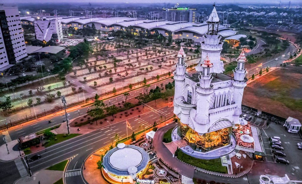Ilustrasi area layanan Tangerang